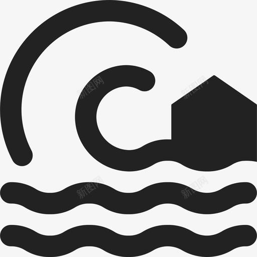 海啸风暴人道主义事务协调厅人道主义图标v02svg_新图网 https://ixintu.com 人道主义事务协调厅人道主义图标v02 海啸 风暴