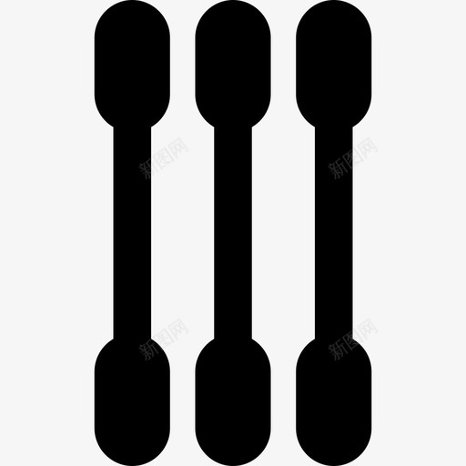 卫生的漂亮的3装满了图标svg_新图网 https://ixintu.com 卫生的 漂亮的3 装满了