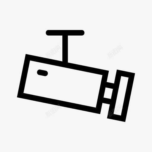 网络摄像头摄像头闭路电视图标svg_新图网 https://ixintu.com 假日线路图标 安全 摄像头 电影 网络摄像头 视频 闭路电视