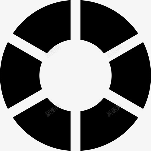 饼图图表图表5填充图标svg_新图网 https://ixintu.com 图表图表5 填充 饼图