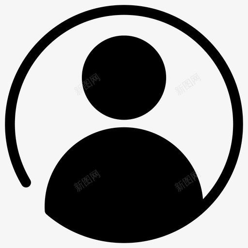 头像帐户朋友图标svg_新图网 https://ixintu.com 个人资料 基本用户界面圆圈标志符号 头像 帐户 朋友 用户