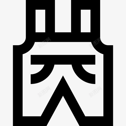 总体来说20件衣服直线型图标svg_新图网 https://ixintu.com 20件衣服 总体来说 直线型