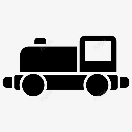 玩具火车儿童游戏儿童火车图标svg_新图网 https://ixintu.com 儿童游戏 儿童火车 火车头 玩具字形图标 玩具火车