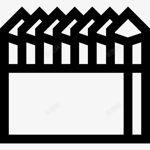 彩色铅笔艺术工作室4线性图标svg_新图网 https://ixintu.com 彩色铅笔 线性 艺术工作室4