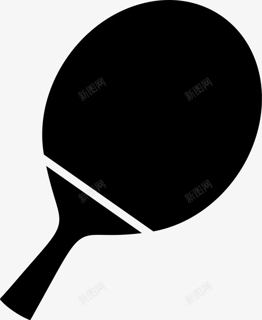 乒乓球乒乓球拍运动图标svg_新图网 https://ixintu.com 乒乓球 乒乓球拍 运动