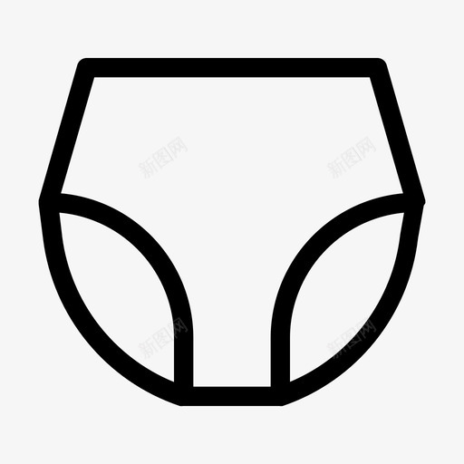 裤子马裤衣服图标svg_新图网 https://ixintu.com 内衣 短裤 衣服 裤子 马裤 鸭梨皮衣服