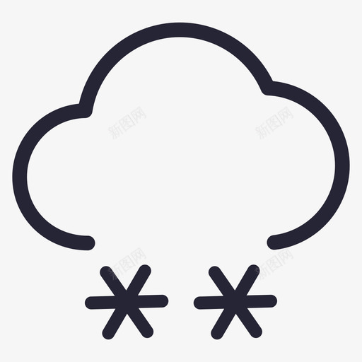 中雪svg_新图网 https://ixintu.com 中雪