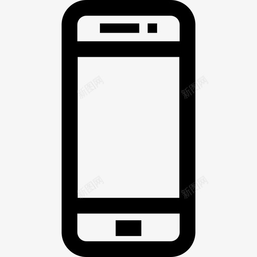 移动电话电子设备3线性图标svg_新图网 https://ixintu.com 电子设备3 移动电话 线性
