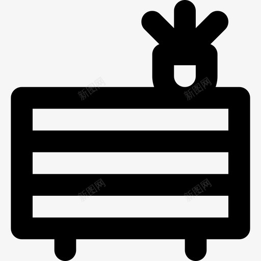 抽屉柜户型9轮廓图标svg_新图网 https://ixintu.com 户型9 抽屉柜 轮廓
