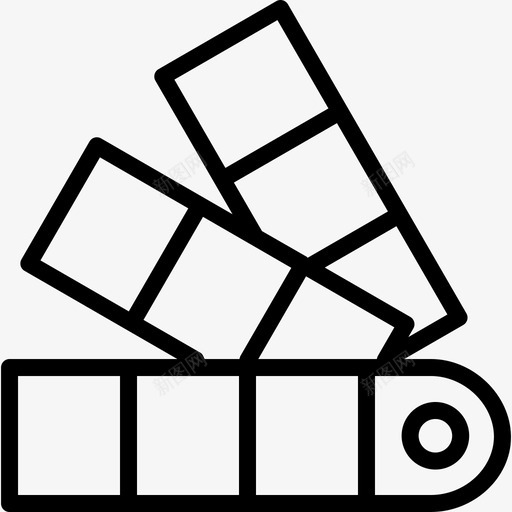 潘通创意工具3线性图标svg_新图网 https://ixintu.com 创意工具3 潘通 线性