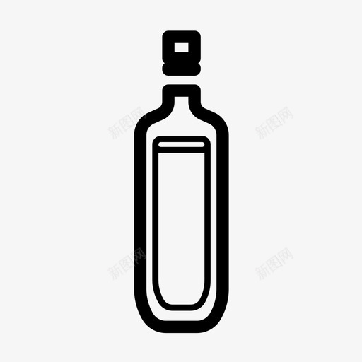 杜松子酒酒精玻璃瓶图标svg_新图网 https://ixintu.com 杜松子酒 玻璃瓶 酒精 饮料套装4
