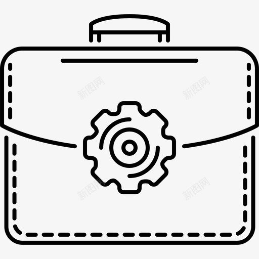 组合,公文包svg_新图网 https://ixintu.com 组合,公文包 线性 精美 方正