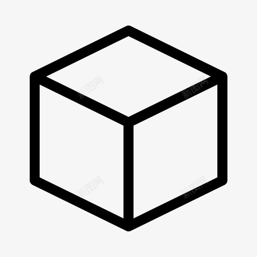 盒子包裹方形图标svg_新图网 https://ixintu.com 包裹 方形 方形盒子 盒子