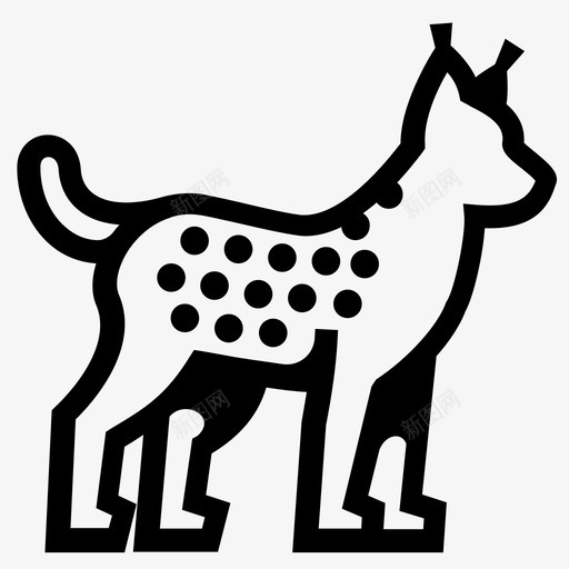 山猫野猫山猫图标svg_新图网 https://ixintu.com 山猫 山猫图标 野猫
