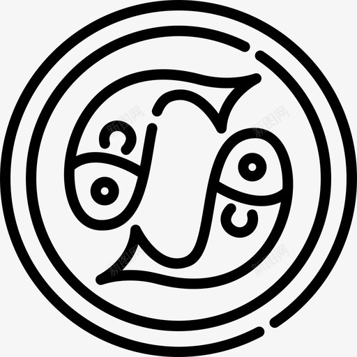 双鱼座深奥4直系图标svg_新图网 https://ixintu.com 双鱼座 深奥4 直系