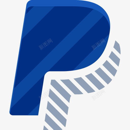 Paypal社交媒体13扁平图标svg_新图网 https://ixintu.com Paypal 扁平 社交媒体13