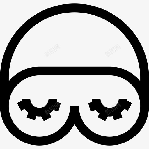 面膜健康spa3线性图标svg_新图网 https://ixintu.com 健康spa3 线性 面膜