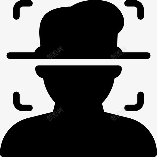 纵向用户6填充图标svg_新图网 https://ixintu.com 填充 用户6 纵向