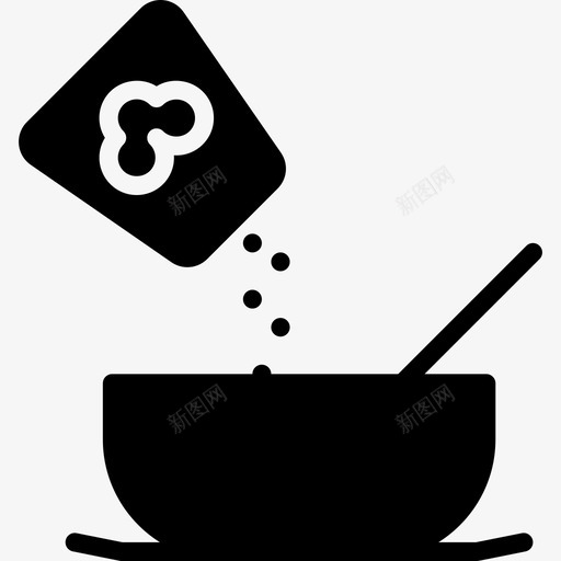 配料美食4填充图标svg_新图网 https://ixintu.com 填充 美食4 配料