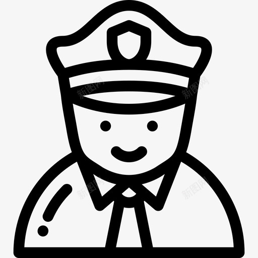 警察第三警察局直系图标svg_新图网 https://ixintu.com 直系 第三警察局 警察