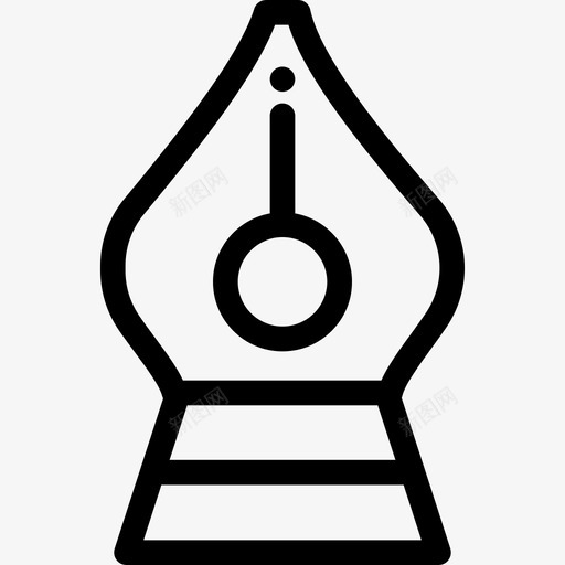 钢笔绘画工具5线状图标svg_新图网 https://ixintu.com 线状 绘画工具5 钢笔