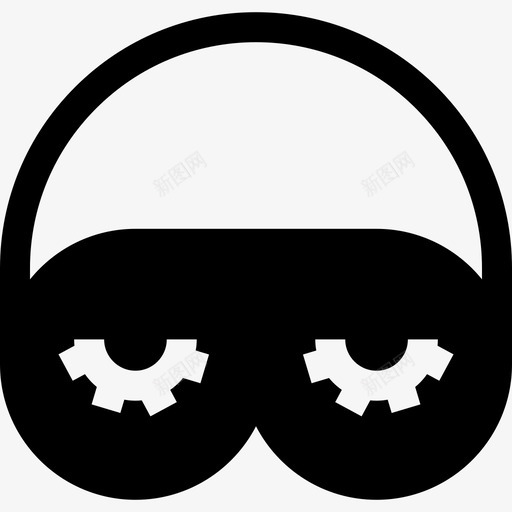 面膜健康spa2填充图标svg_新图网 https://ixintu.com 健康spa2 填充 面膜