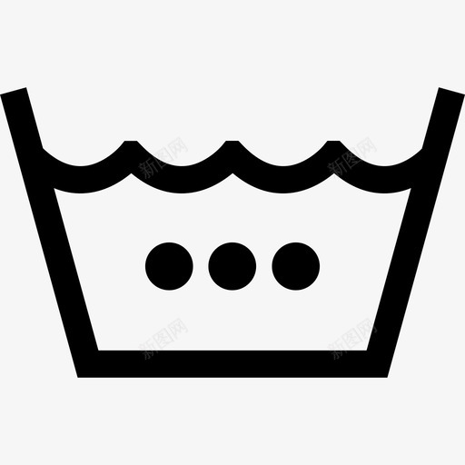 热水洗衣房4直列式图标svg_新图网 https://ixintu.com 洗衣房4 热水 直列式