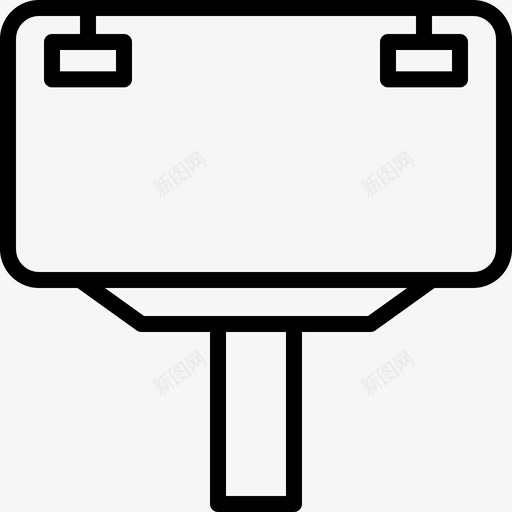 广告牌广告横幅图标svg_新图网 https://ixintu.com 广告 广告牌 标牌 模板 横幅