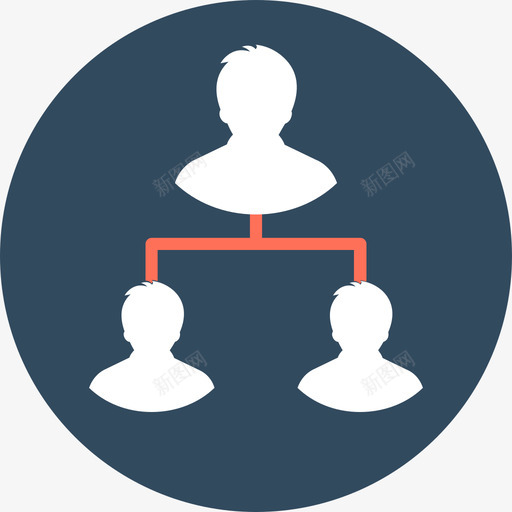 网络团队合作循环图标svg_新图网 https://ixintu.com 团队合作 循环 网络