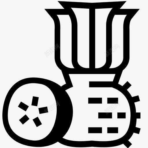 芹菜根芹菜球形芹菜图标svg_新图网 https://ixintu.com 球形芹菜 芹菜 芹菜根 芹菜根图标