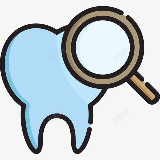 牙齿牙齿护理7线性颜色图标svg_新图网 https://ixintu.com 牙齿 牙齿护理7 线性颜色