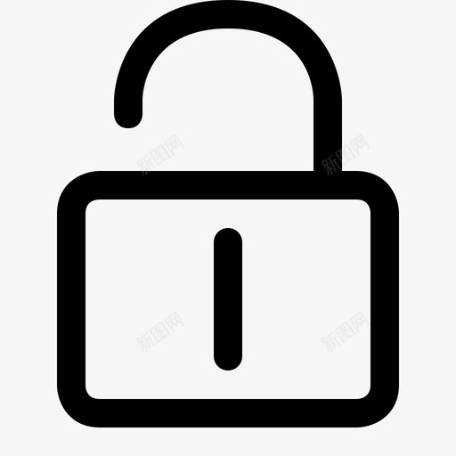 解锁盗版响应图标svg_新图网 https://ixintu.com 响应 安全 查看 病毒 盗版 解锁