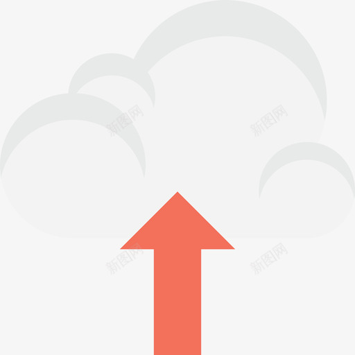 云计算科技3扁平图标svg_新图网 https://ixintu.com 云计算 扁平 科技3