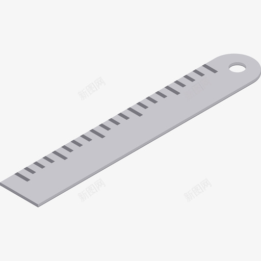 尺子工具17扁平图标svg_新图网 https://ixintu.com 尺子 扁平 设计工具17