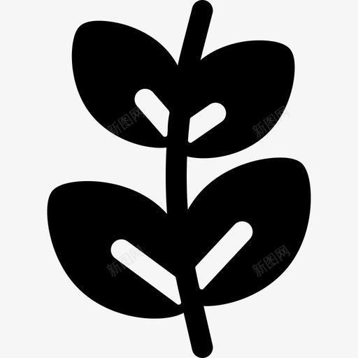分支自然15填充图标svg_新图网 https://ixintu.com 分支 填充 自然15