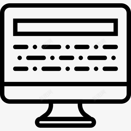 计算机市场营销6线性图标svg_新图网 https://ixintu.com 市场营销6 线性 计算机