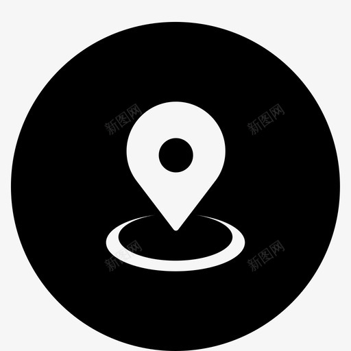 附近客户_iconsvg_新图网 https://ixintu.com 附近客户_icon