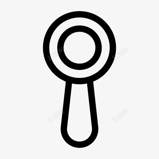 量匙咖啡厨房图标svg_新图网 https://ixintu.com 厨房 咖啡 量匙