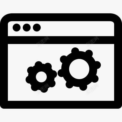 浏览器搜索引擎优化32行32px图标svg_新图网 https://ixintu.com 搜索引擎优化32 浏览器 行32px