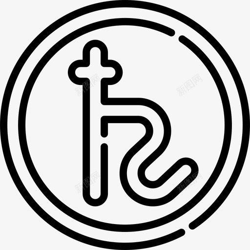 土星神秘的4直线的图标svg_新图网 https://ixintu.com 土星 直线的 神秘的4