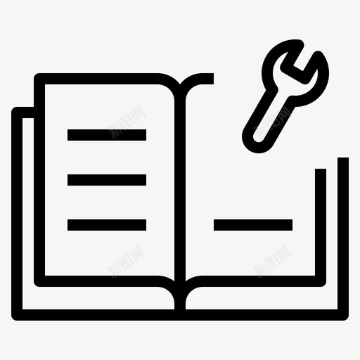 书议程商务图标svg_新图网 https://ixintu.com 书 修理 商务 扳手 笔记本 第2册 议程