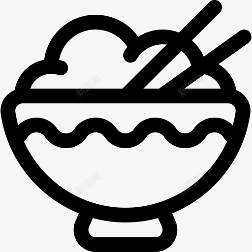 碗豪华3直线型图标svg_新图网 https://ixintu.com 直线型 碗 豪华3
