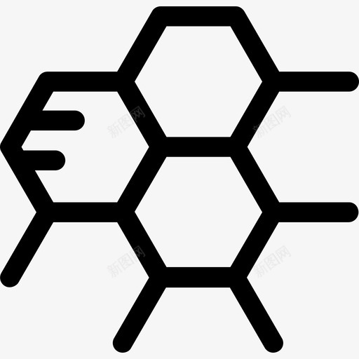 细胞科学技术2线性图标svg_新图网 https://ixintu.com 科学技术2 线性 细胞
