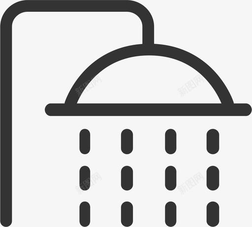 淋浴室svg_新图网 https://ixintu.com 淋浴室
