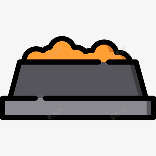 动物饲料动物园里线性颜色图标svg_新图网 https://ixintu.com 动物园里 动物饲料 线性颜色