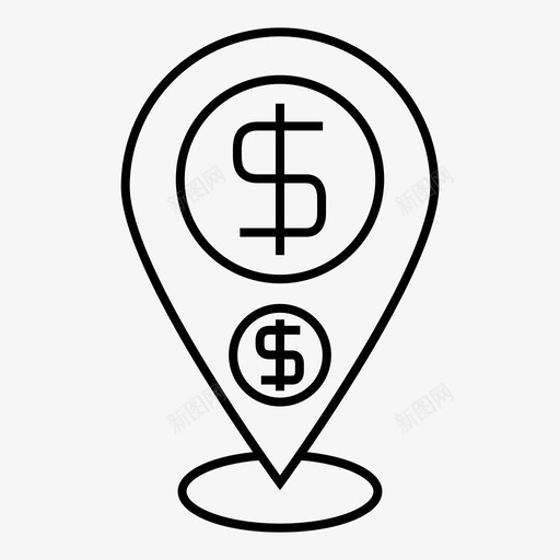 自动取款机现金货币图标svg_新图网 https://ixintu.com 付款 密码 现金 自动取款机 货币 金融