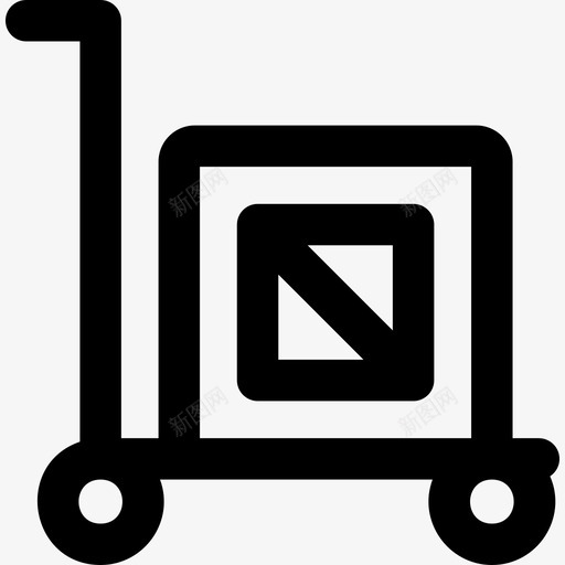 电车商务和管理2直线型图标svg_新图网 https://ixintu.com 商务和管理2 电车 直线型