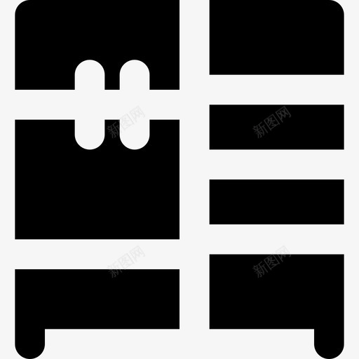 壁橱家庭2实心图标svg_新图网 https://ixintu.com 壁橱 实心 家庭2