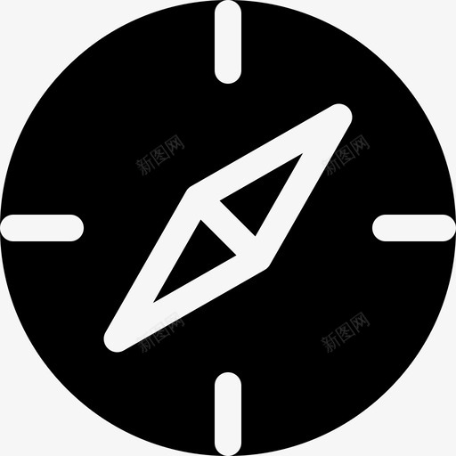 指南针ui接口6填充图标svg_新图网 https://ixintu.com ui接口6 填充 指南针
