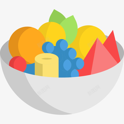 水果沙拉夏季食品饮料2无糖图标svg_新图网 https://ixintu.com 夏季食品饮料2 无糖 水果沙拉